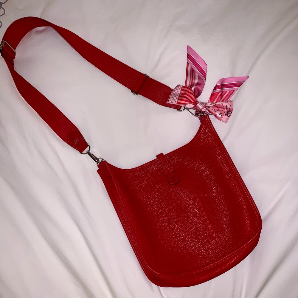 Hermès Evelyne bag WITH twilly